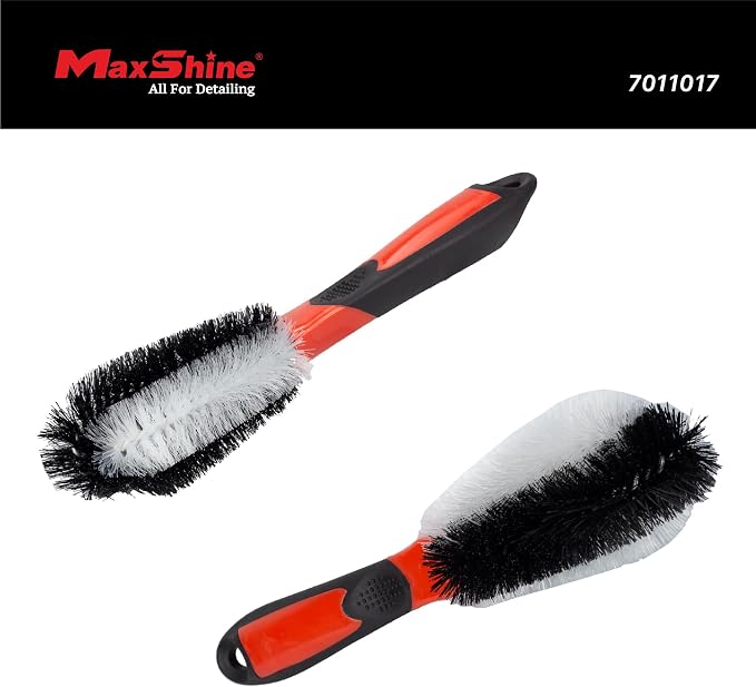 Maxshine Universal 360° Car Engine Cleaning Brush – 12” Long - Image 2