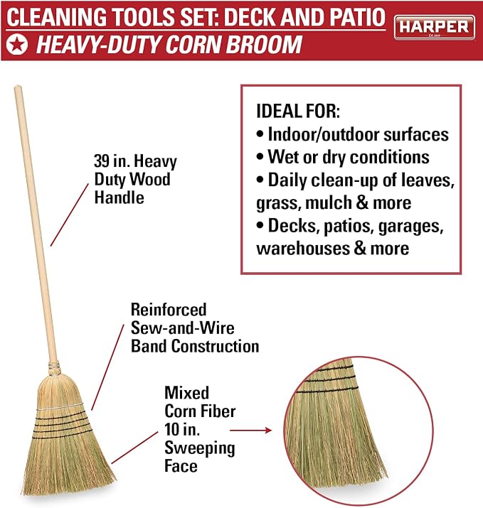 Harper 37518100 Deck/Patio Cleaning Set - Image 3