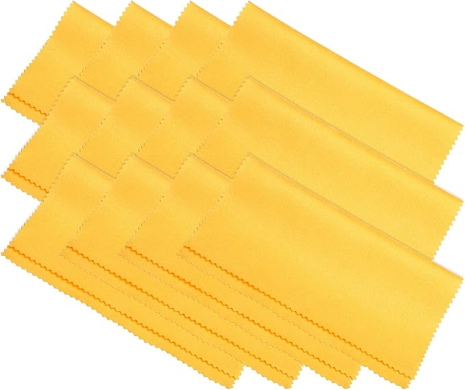 PATIKIL Eyeglass Microfiber Cleaning Cloth 7"x6", 12 Pack Glasses Cleaning by PATIKIL
