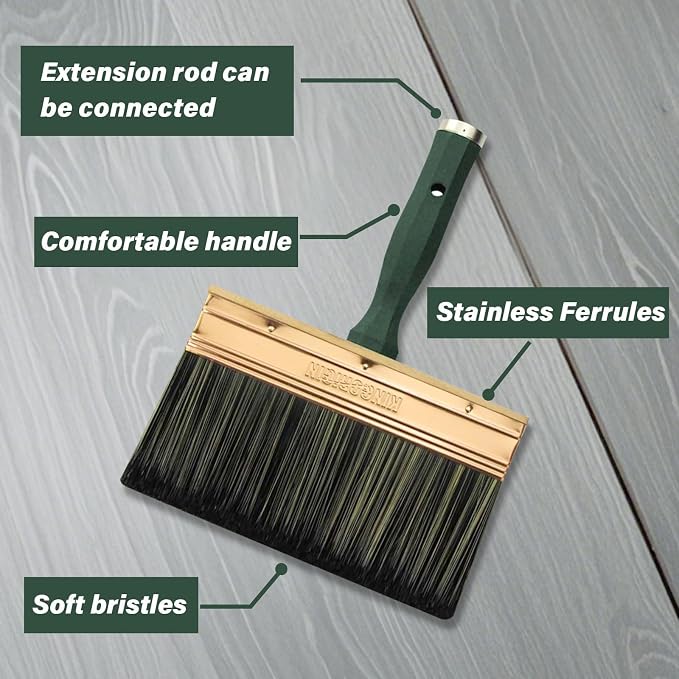 7 Inch Paint Brush, Quick Deck Brush - Image 5