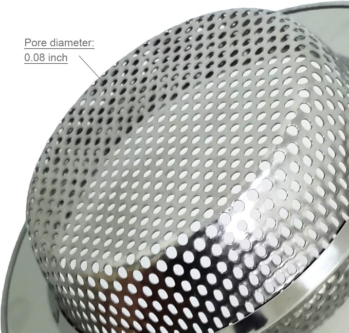 2PCS Kitchen Sink Strainers, Sink Drain Filter, Sink Basket Strainer, 4.5 Inch - Image 3