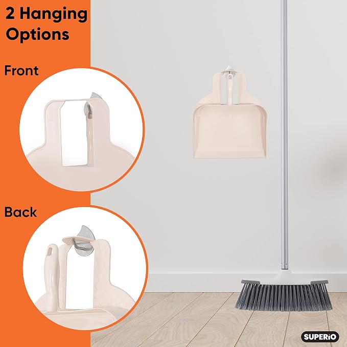 Superio Heavy Duty Plastic Step-on Dustpan - Image 5