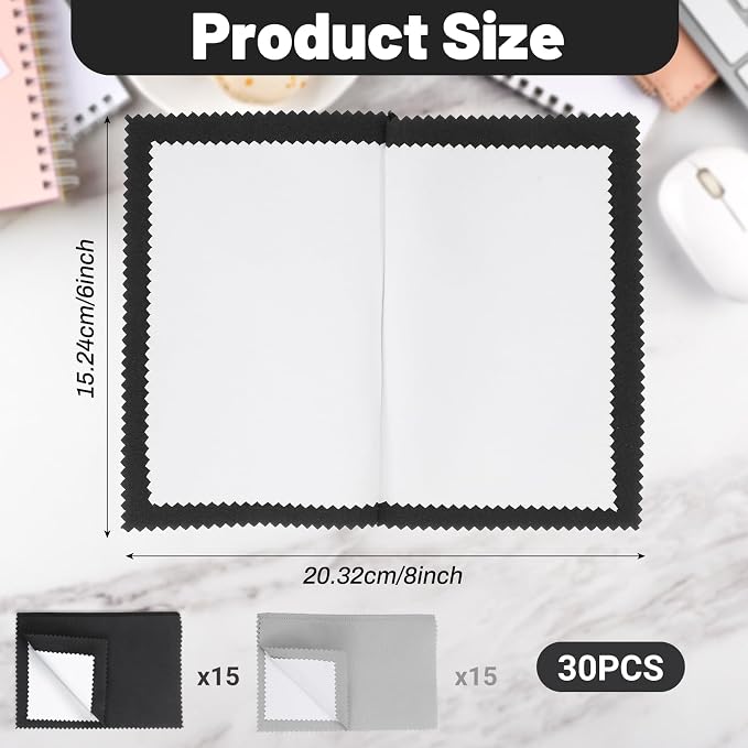 30 Pcs Silver polishing Cloth - Image 2