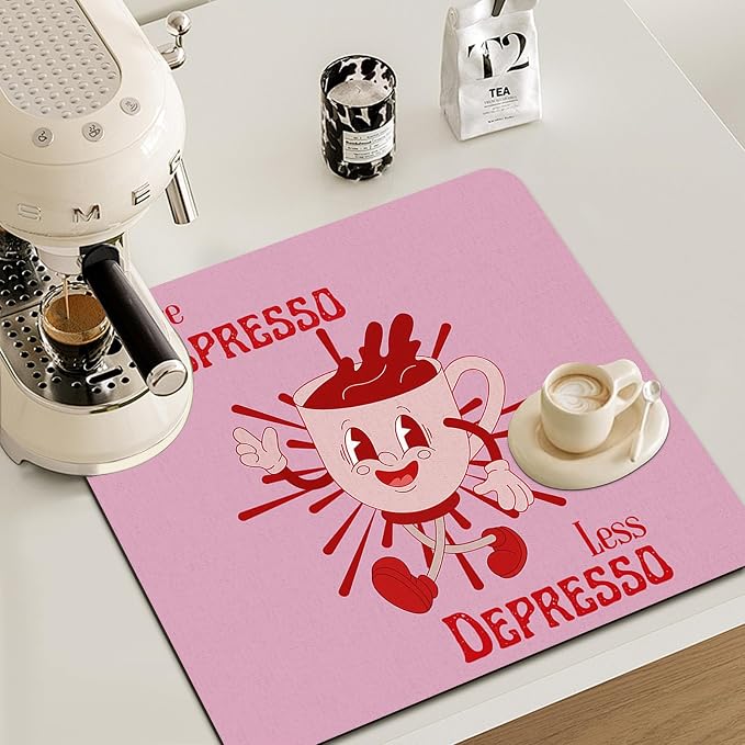 GZD More Espresso Less Depresso Coffee Mat - Image 2
