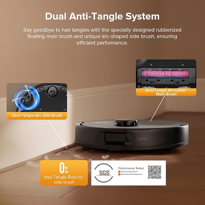 roborock QV 35S Robot Vacuum and Mop, All-in-one Vacuum Cleaner, 000Pa Powerful - Image 4