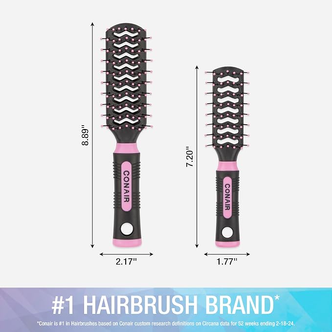Conair Salon Results Vent Hairbrush Set - Image 4