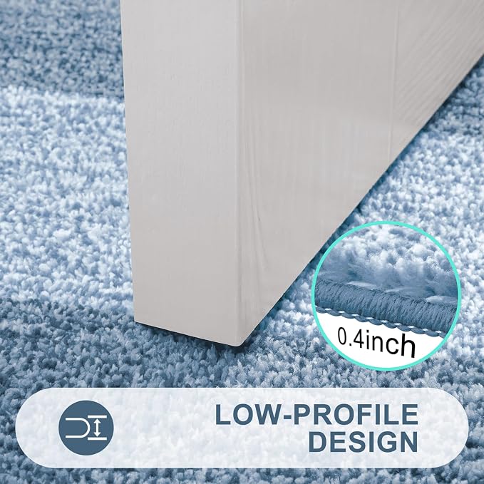 Kitinjoy Indoor Outdoor Door Mat, 59x36 Non-Slip Absorbent Dirt Trapper - Image 4