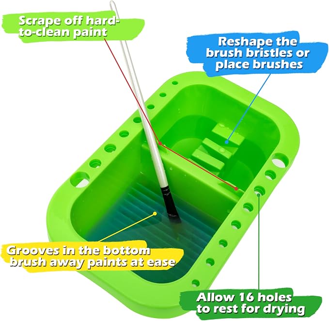 MyLifeUNIT Paint Brush Cleaner, Paint Brush Holder and Organizers - Image 2