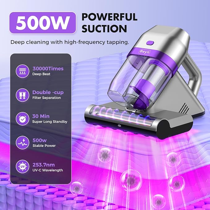 Bed Vacuum Cleaner, Mattress Vacuum Cleaner - Image 2