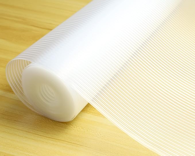 Shelf Liners for Kitchen Cabinets 11 Inch Wide X 20 Ft Non Adhesive Cabinet by GMCOZY
