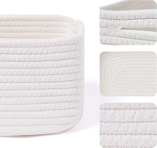 MiniArk Small Storage Baskets for Organizing | Closet Organizer Bins | Shelf - Image 2