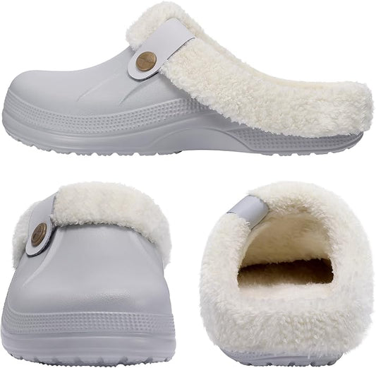 Beslip Classic Fur Lined Clogs Waterproof Winter Fuzzy Slippers - Image 2