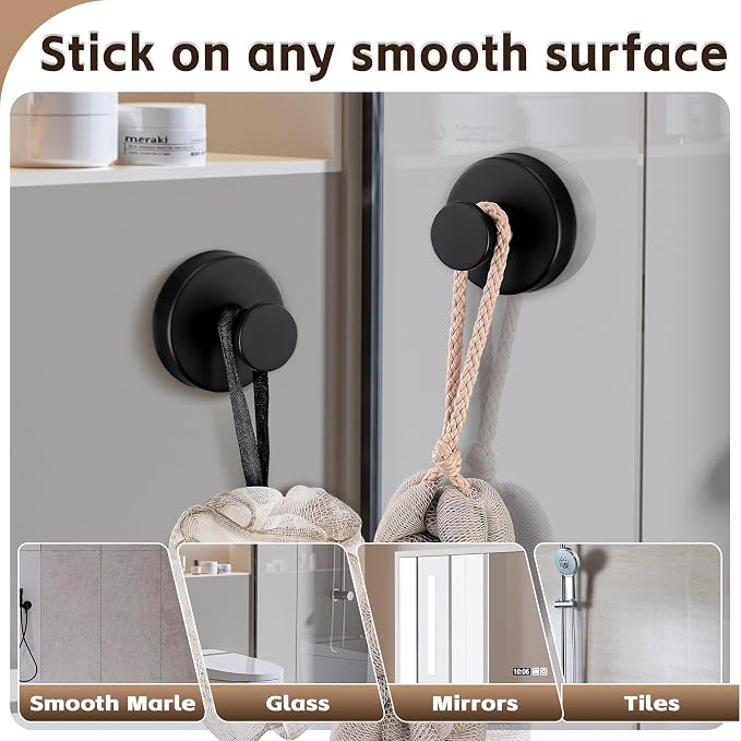 Reusable Heavy Duty Suction Cup Hooks - Image 3