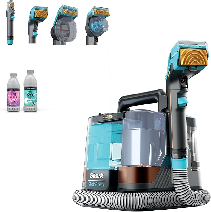 Shark StainStriker HairPro Portable Carpet, Upholstery & Area Rug Cleaner by Shark
