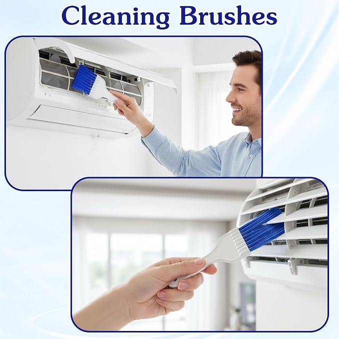 4 Pcs Refrigerator Coil Cleaning Brushes Dryer Vent Cleaner Brush Air - Image 2