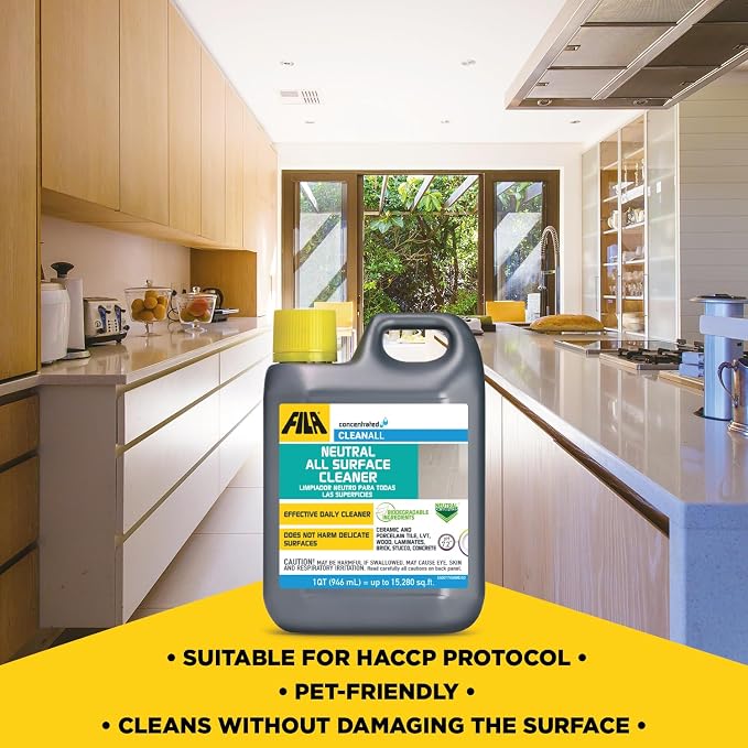 FILA Surface Care Solutions, Neutral All Purpose Cleaner, Highly Concentrated - Image 6