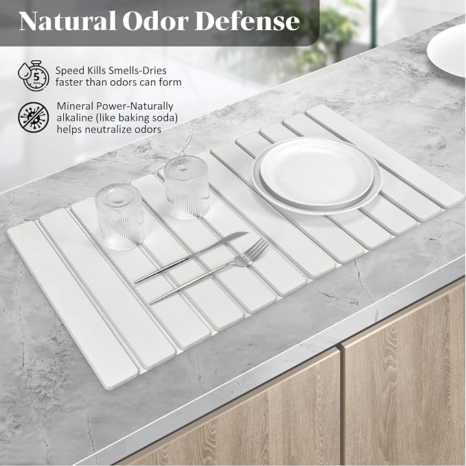 Extra Large Stone Dish Drying Mats - Image 3