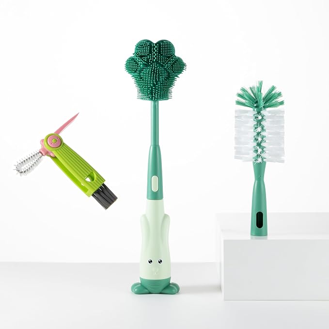 Chemimoso Cup Cleaning Brush, Silicone Baby Bottle Brush by Unknown