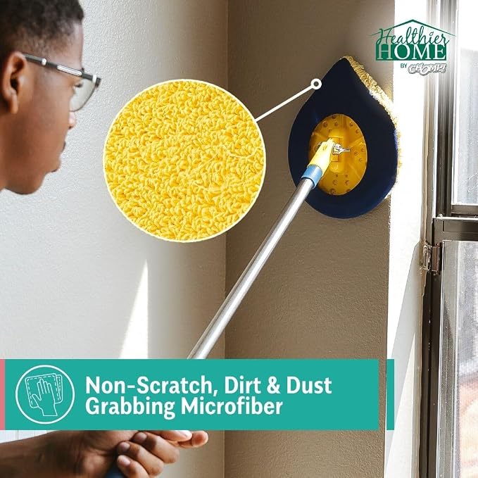 CHOMP Long Handle Wall Cleaner, 5 Minute CleanWalls Extendable Wall Washer - Image 6