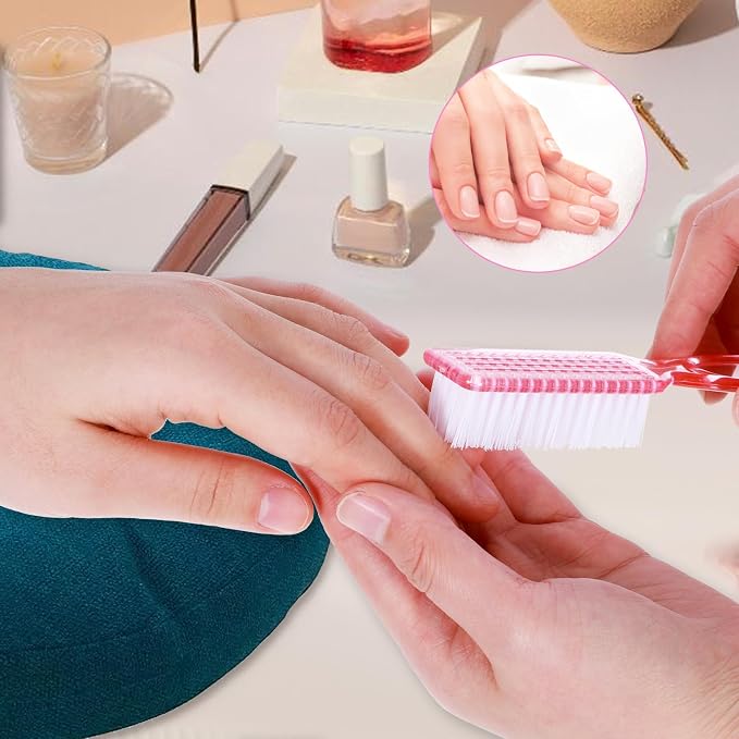 30 PCS Nail Scrubber Brush, Handle Grip Nail Brushes - Image 5