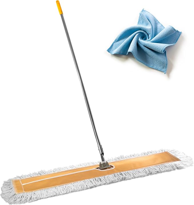 Commercial Dust Mop – 48” Floor Sweeper by Venmark
