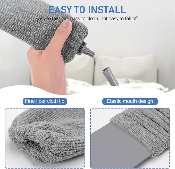 SetSail Dusters for Cleaning, 100-inch Extra-Long Floor Duster - Image 5