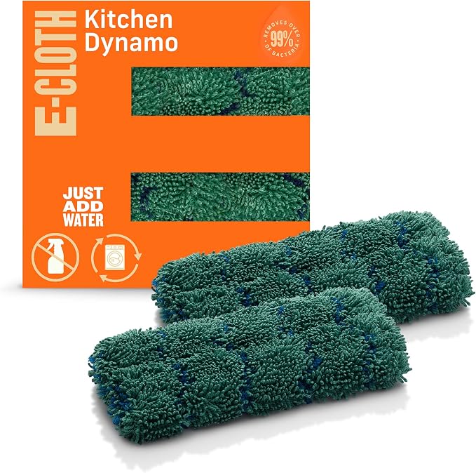 E-Cloth Kitchen Dynamo, Premium Microfiber Non-Scratch Kitchen Dish Scrubber by E-Cloth