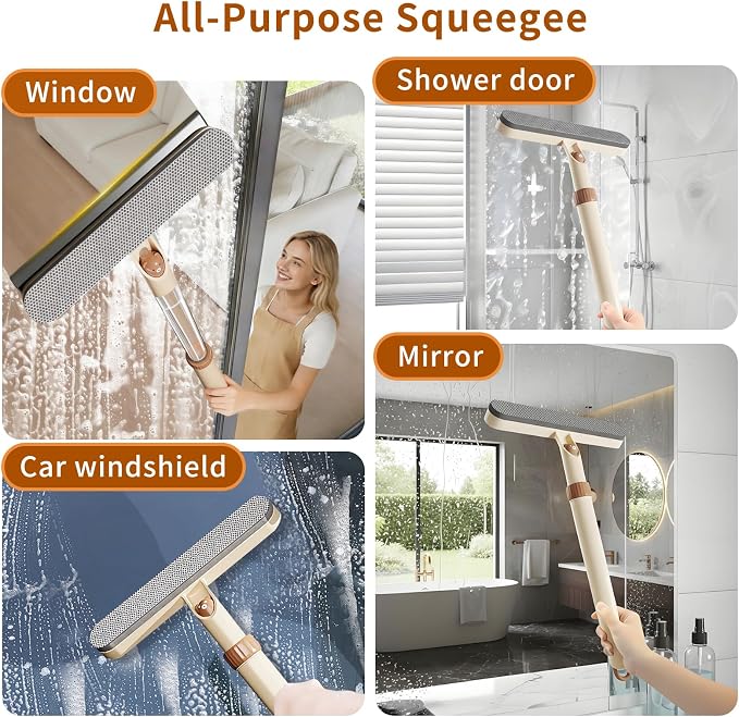 5-in-1 Extendable Window Squeegee - Image 5