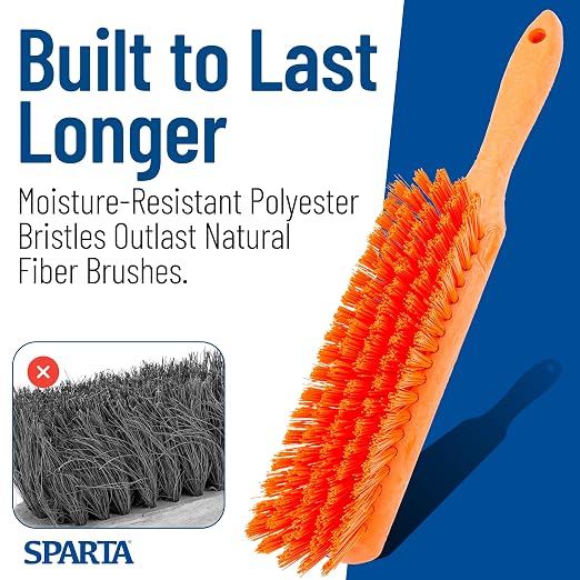 SPARTA Handheld Soft Counter Brush 8 Inch Bristle Span, Countertops, and - Image 7