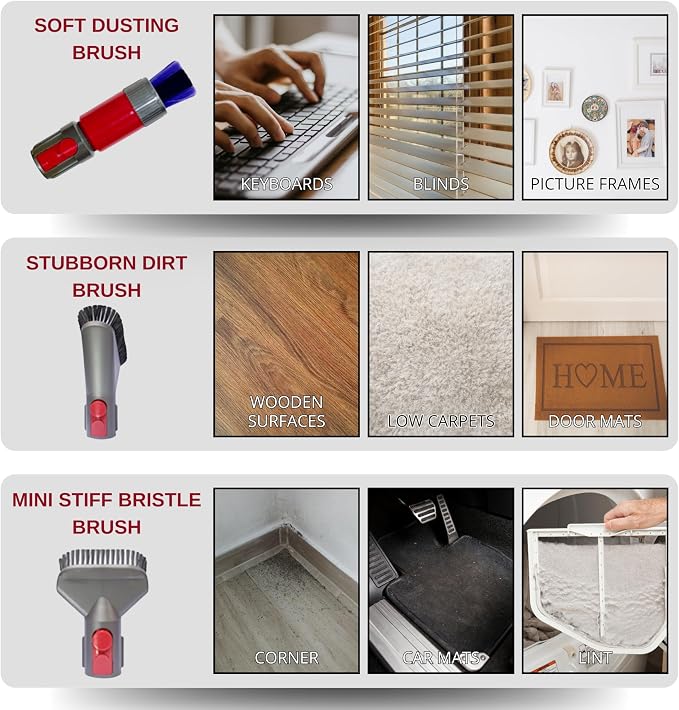 8PCS Vacuum Attachments Accessories - Image 5
