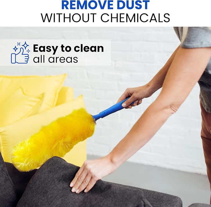 US Duster Company Static Duster – 23-inch Electrostatic Duster – Long and - Image 5