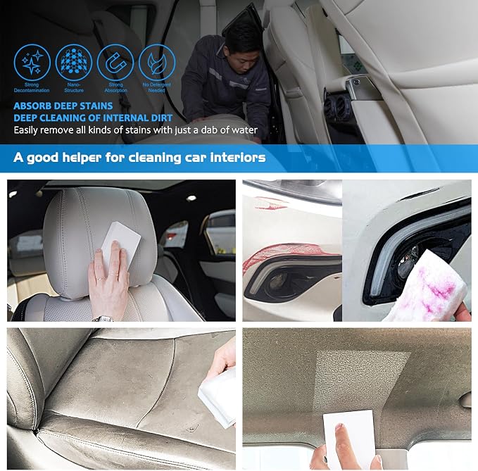 25pack Melamine Sponges for Multi-Purpose Cleaning - Image 3