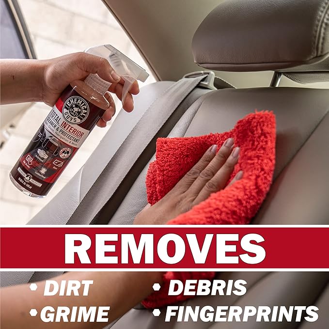 Chemical Guys Total Interior Sprayable Cleaner and Protectant Multi-Scent 3 Pack - Image 4
