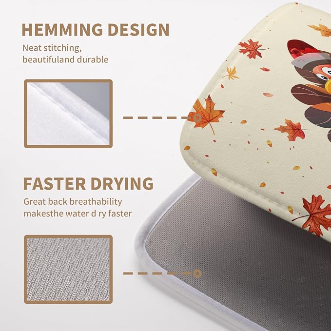 Happy Thanksgiving Dish Drying Mats - Image 4