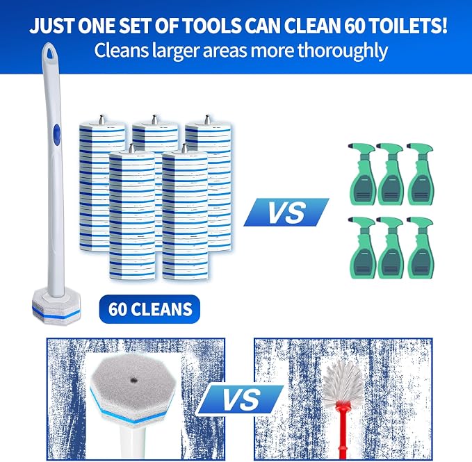 Disposable Toilet Brush Set - Image 6