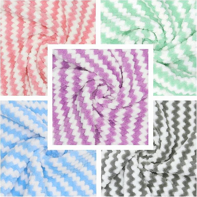 Microfiber Cleaning Cloth Lint Free Cleaning Rags, 10 Pack Fast Drying Dish Rags - Image 4