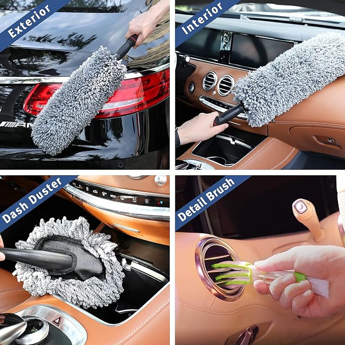 upra Ultimate Car Duster Kit，Best Microfiber Multipurpose Duster, Interior - Image 7