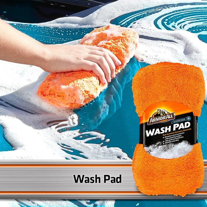 Car Wash Pad by Armor All, Microfiber Car Wash Supplies - Image 2