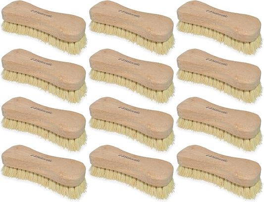 All-Natural Wooden Scrub Brush Set | Eco-Friendly Cleaning Brush Set by Naturolic