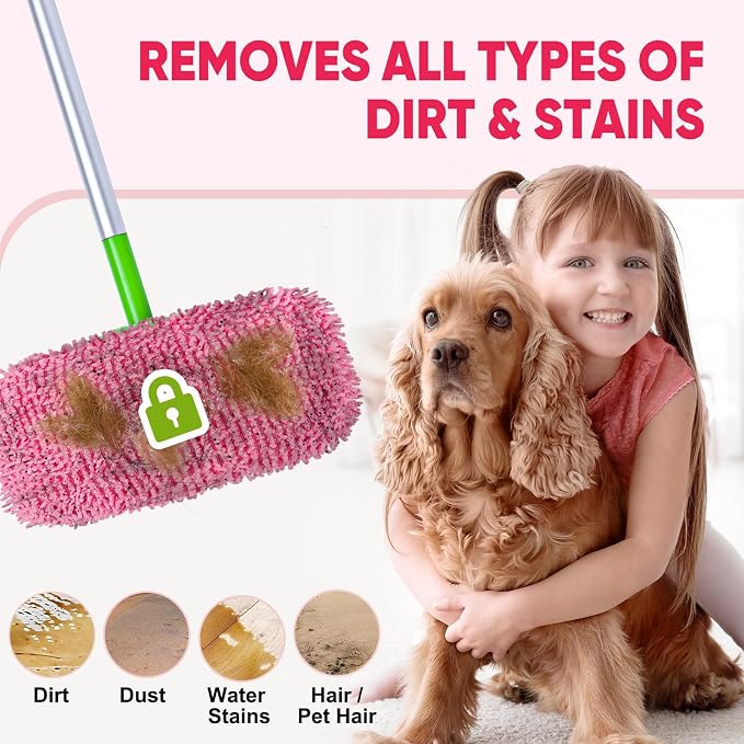 6-Pack Reusable Microfiber Mop Pads Compatible - Image 6