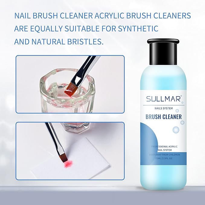 Nail Brush Cleaner for Acrylic Nail Brush Cleaner Acrylic Painting Quickly - Image 7