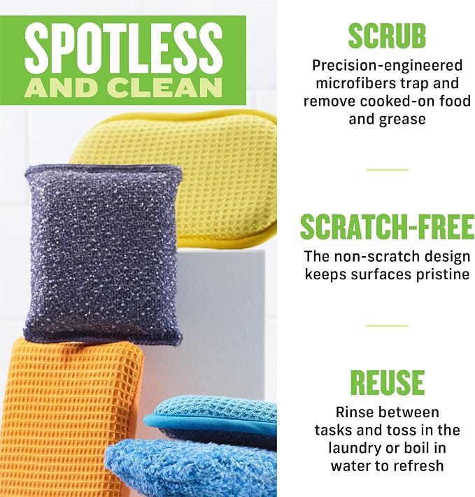 E-Cloth Non-Scratch Scrubbing Pads - Image 3
