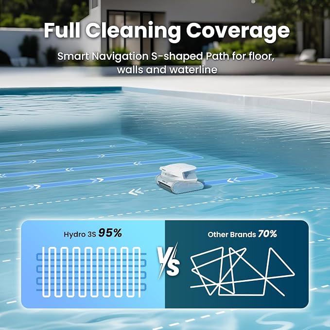 Poolmate Hydro 3S Cordless Robotic Pool Vacuum - Image 3