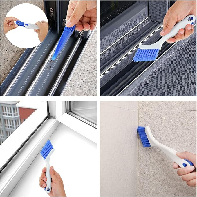 4pcs Bathroom Gap Cleaning Brush, Small Crevice Cleaning Brushes, Hand-Held - Image 5