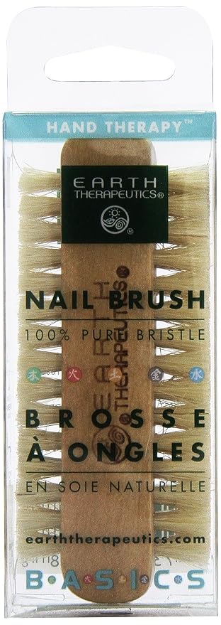Earth Therapeutics Genuine Bristle Nail Brush by EarthTherapeutics