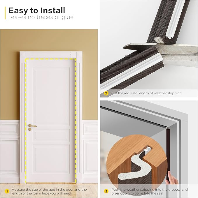 Weather Stripping Door Seal Strip - Image 5