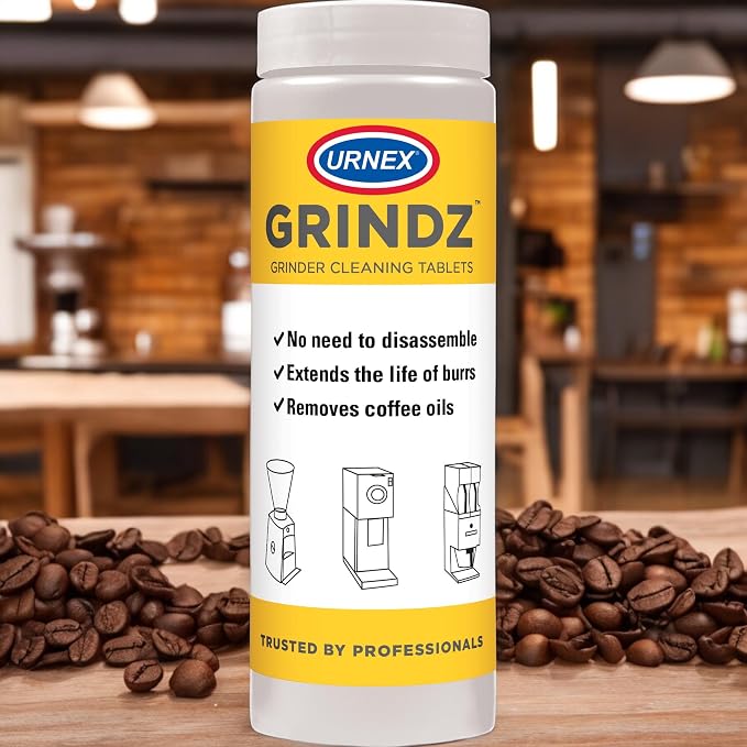 Urnex Grindz Professional Coffee Grinder Cleaning Tablets - Image 5