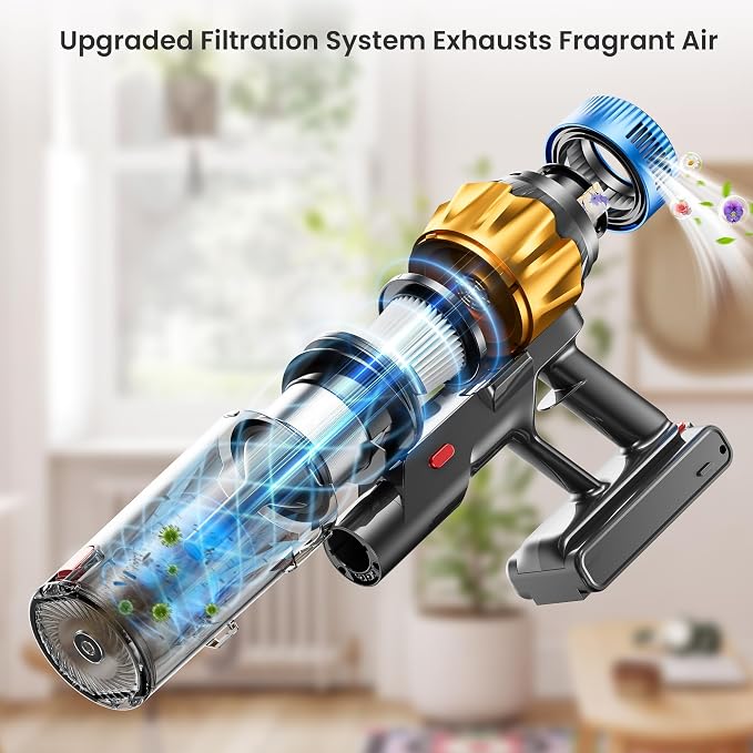 Cordless Vacuum Cleaner, 580W 48KPA 70Mins Vacuum Cleaners - Image 7