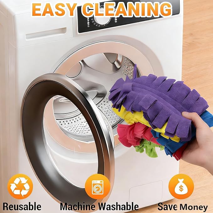 Reusable Duster Refill for Swiffer Duster, Washable Heavy Duty Duster Pads - Image 6