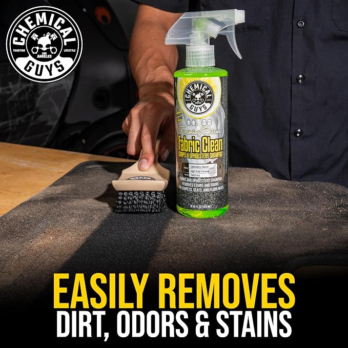 Chemical Guys Foaming Citrus Fabric Clean Carpet & Upholstery Cleaner - Image 11